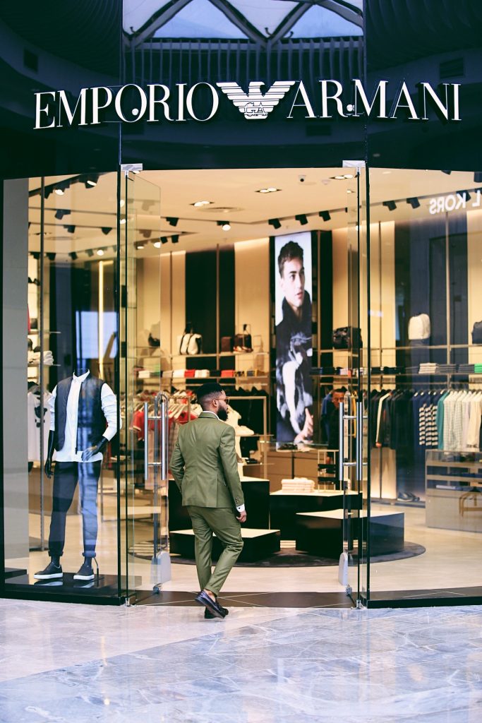 Emporio Armani Store Visit Mall of Africa The Bearded Muse